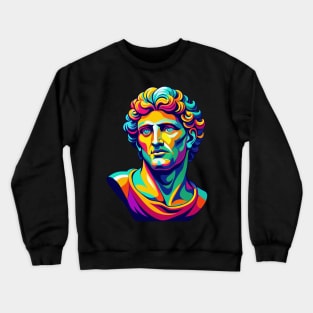 Head of Laakaon in pop art style Crewneck Sweatshirt